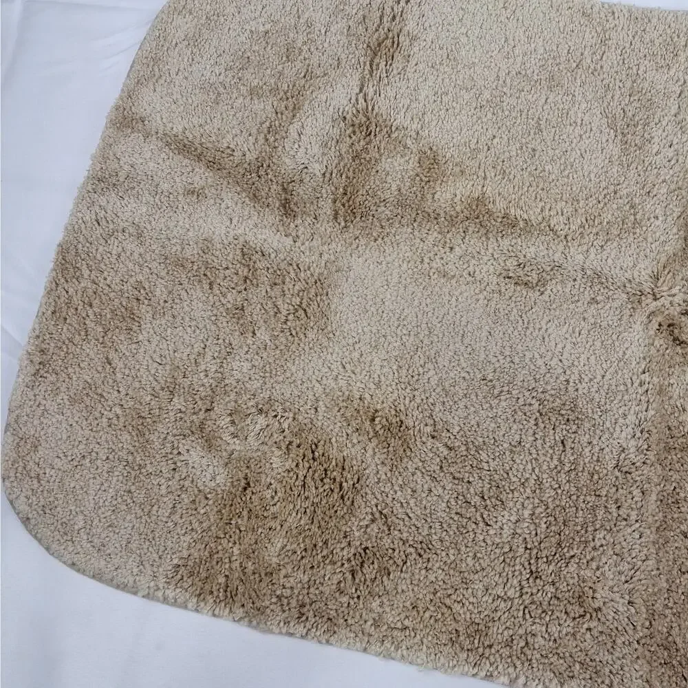 Garland Rug 24x40 Linen Traditional Plush Nylon Washable Non-Slip Bath Mat